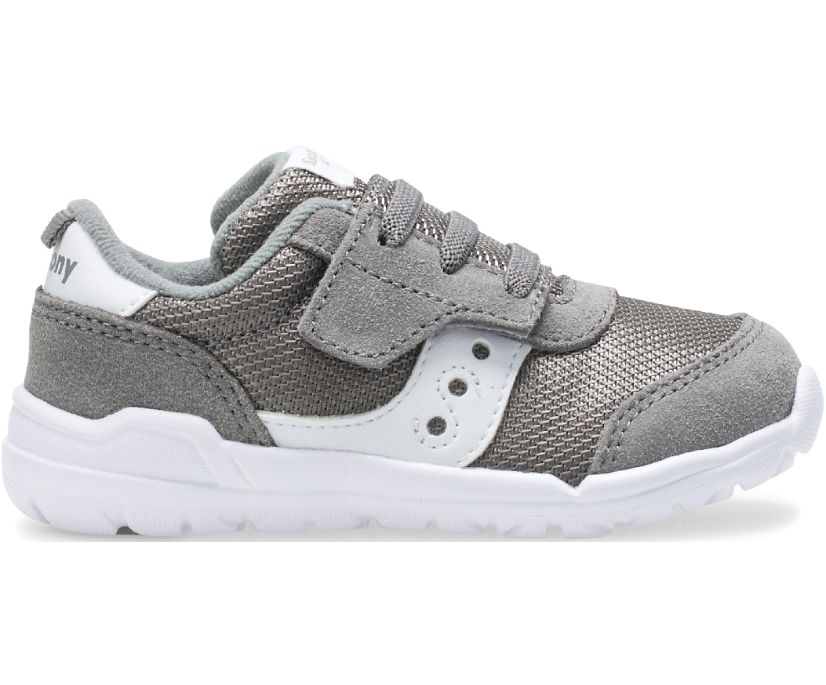 Saucony Jazz Riff Sneakers Barn Grå Vita | Sverige 487HAP